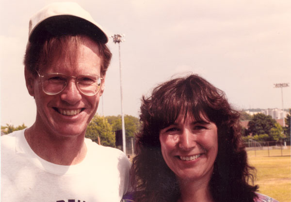 Photo of David Rayside and Joan Morrison Smyth