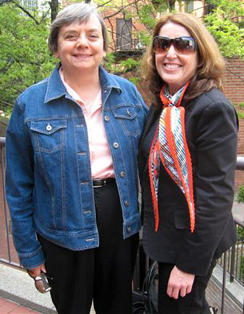 Photo of Lyn Deadman and Audrey Mittler Kory