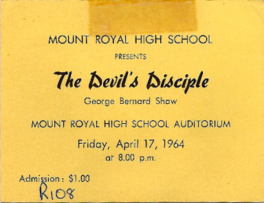 Ticket for Devil's Disciple