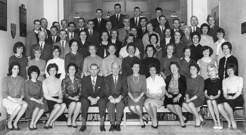 Photo of MRHS Teachers in 1964