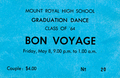 Photo of Graduation Dance Ticket