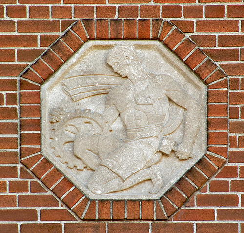 Bas Relief of Industry