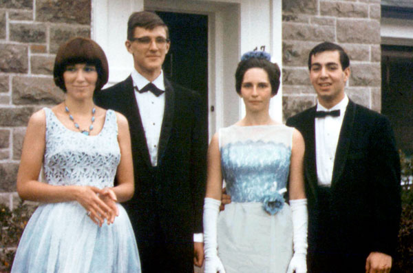 Photo of Joanna Warwick, Bert Kidd, Janis Riven, and Mark Goldman