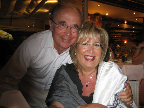 Photo of Ricki Adler Goldstein-Schlein and husband Jack