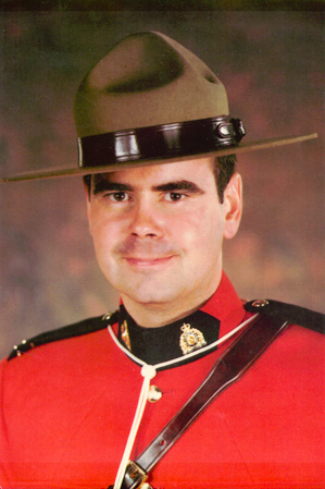 Peter Buchanan in RCMP Uniform