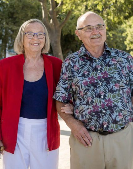 Photo of John and Kitty Falconer