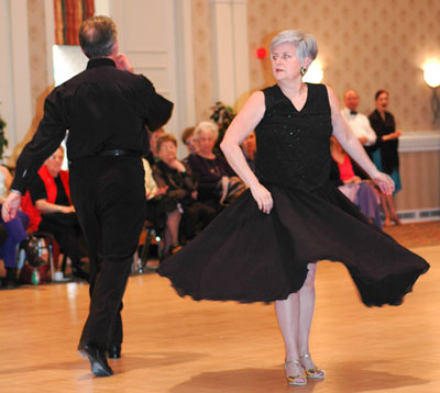 Linda Fuller Grace dancing