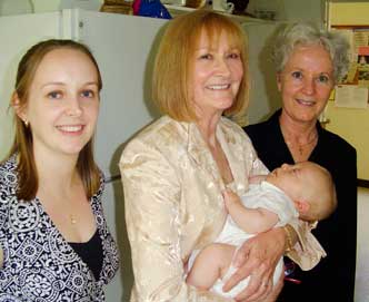 Photo of Meredith Allison Price, Dianne, Henry Price, and grandmother Price