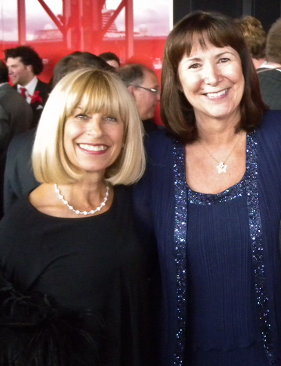 Photo of Donna Issenman Gorstern and Joan Morrison Smyth