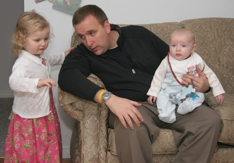 Photo of Tarrell's son and grandchildren