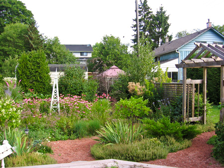 Photo of Lois White's garden