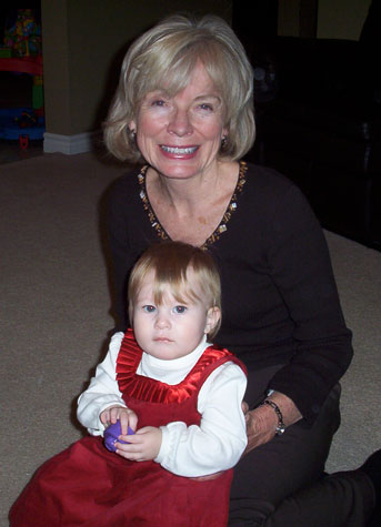 Photo of Nancy Wilton and granddaughter, Ella